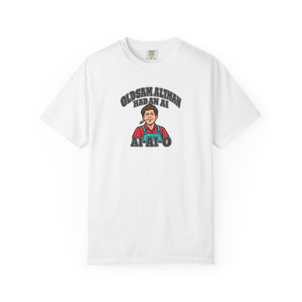Old Sam Altman’s AI Farmyard T-Shirt