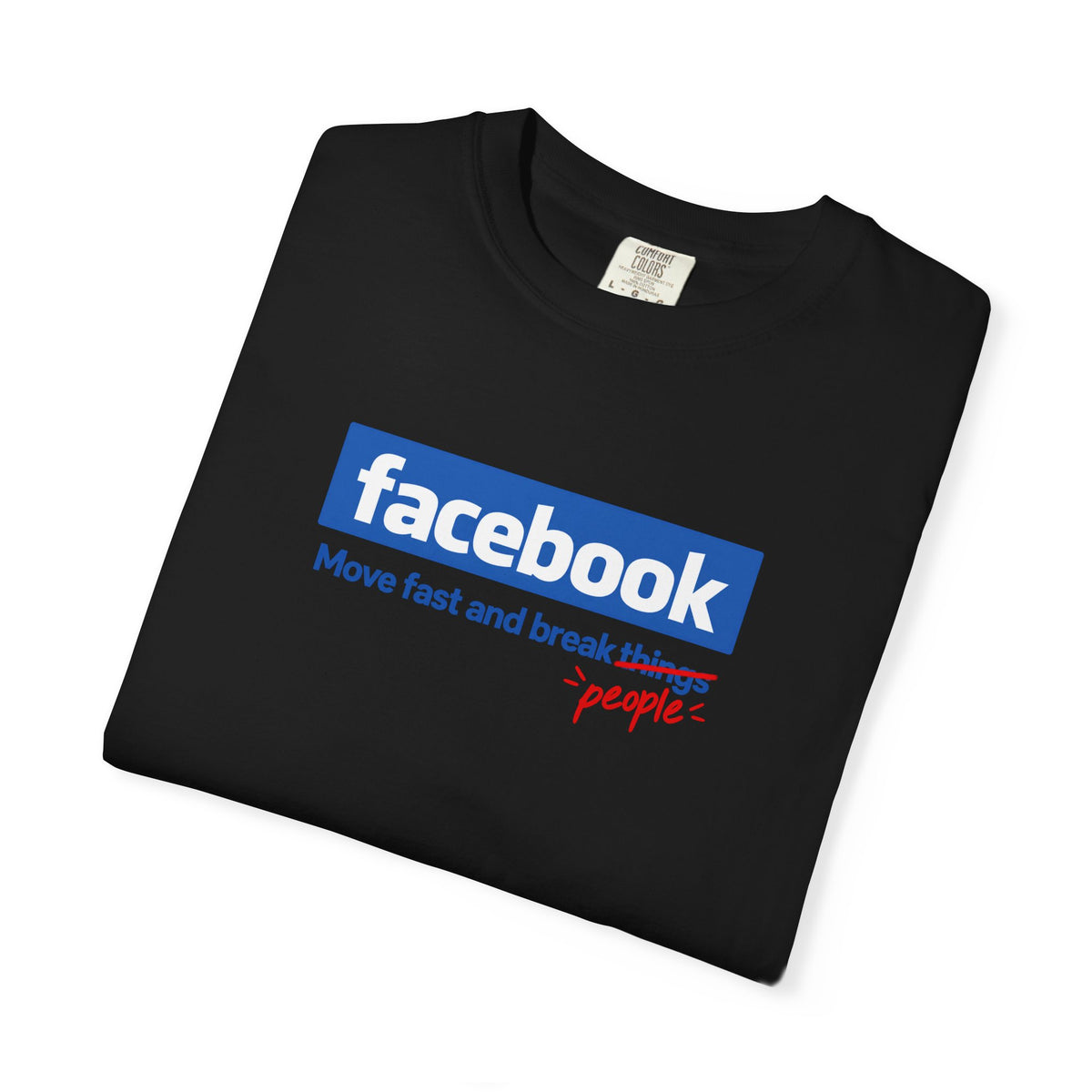 move fast, break people shirt