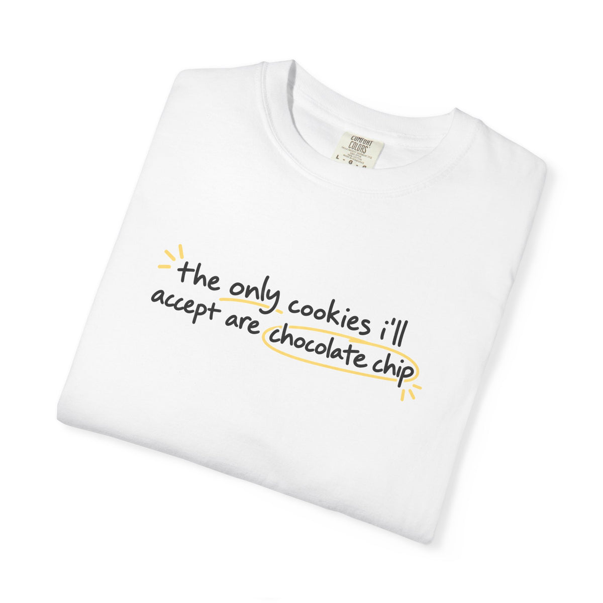 cookie acceptance shirt
