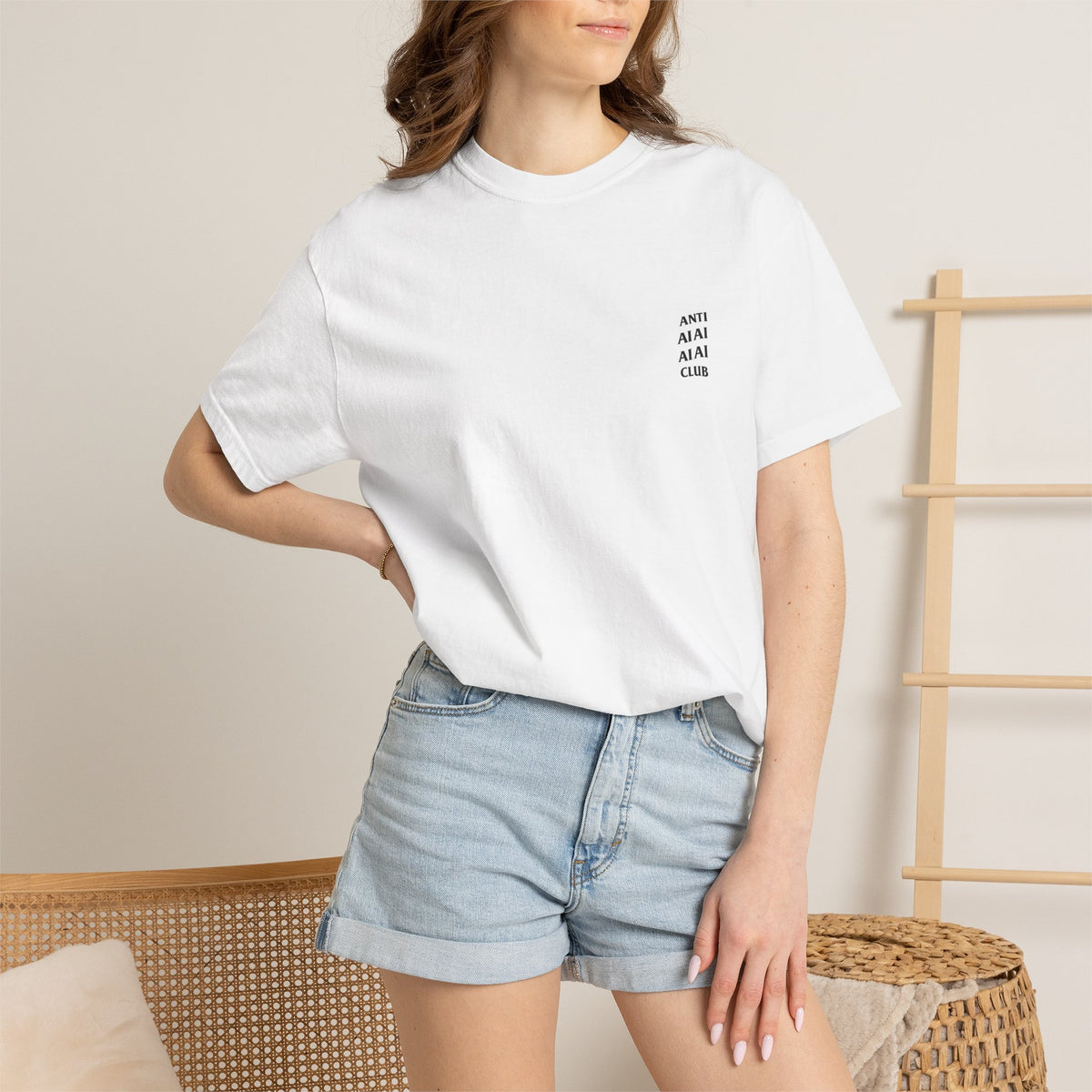 anti ai ai club shirt
