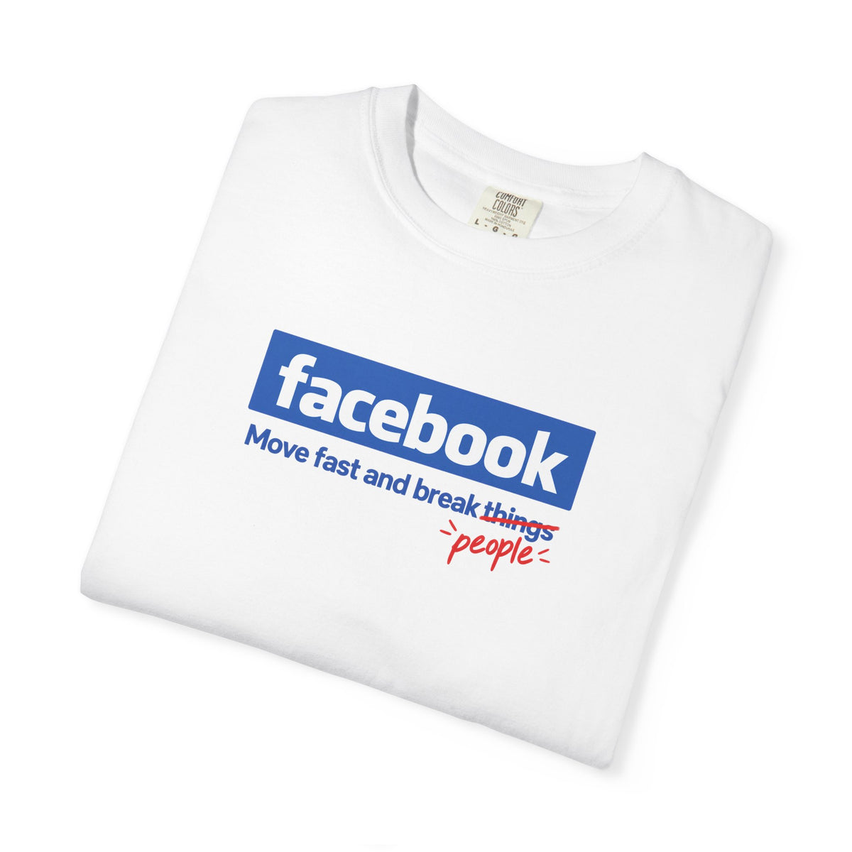 move fast, break people shirt