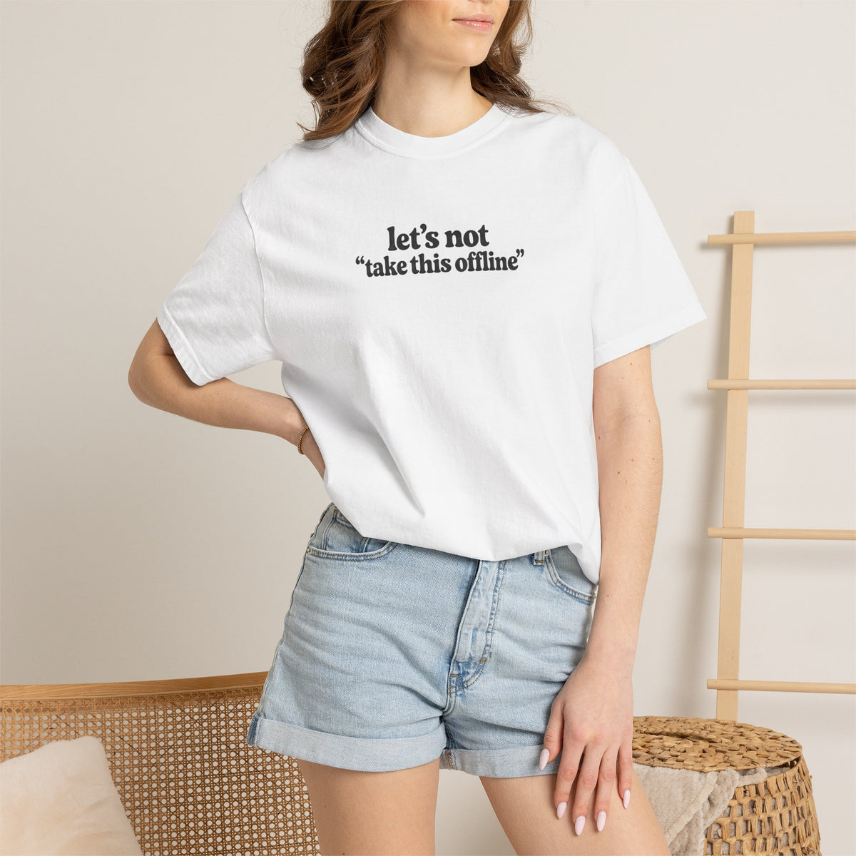 let’s not take this offline shirt
