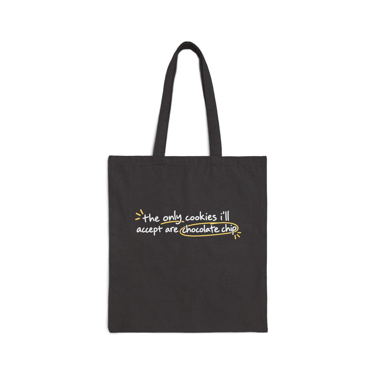 cookie acceptance tote bag