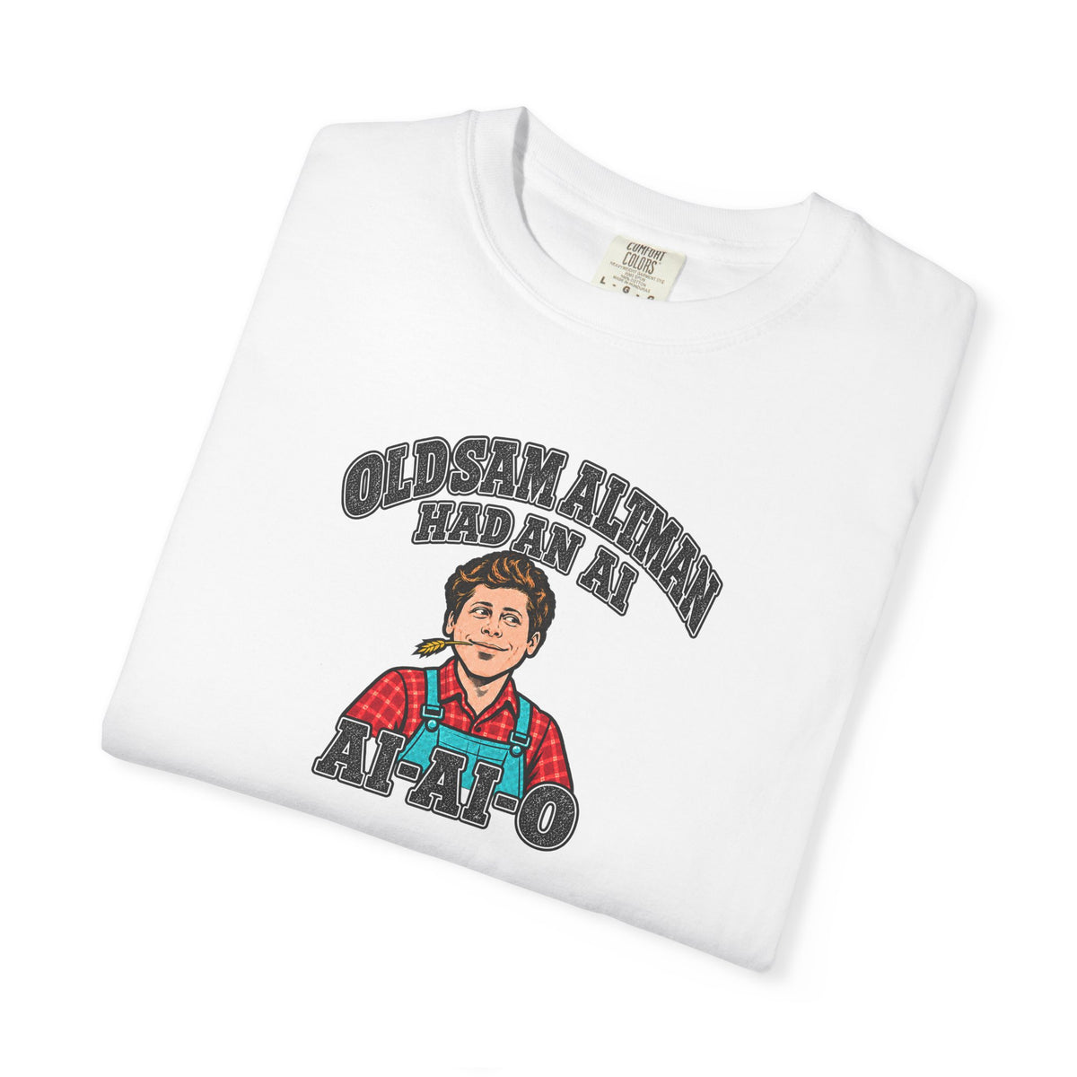 Old Sam Altman’s AI Farmyard T-Shirt