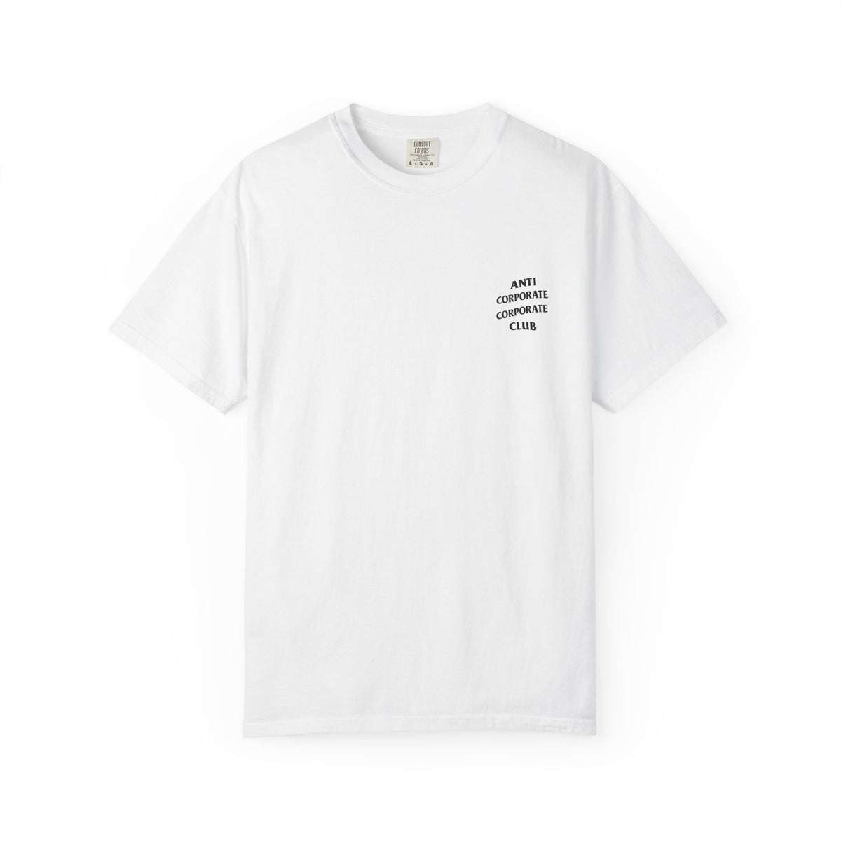 anti-corporate corporate club shirt
