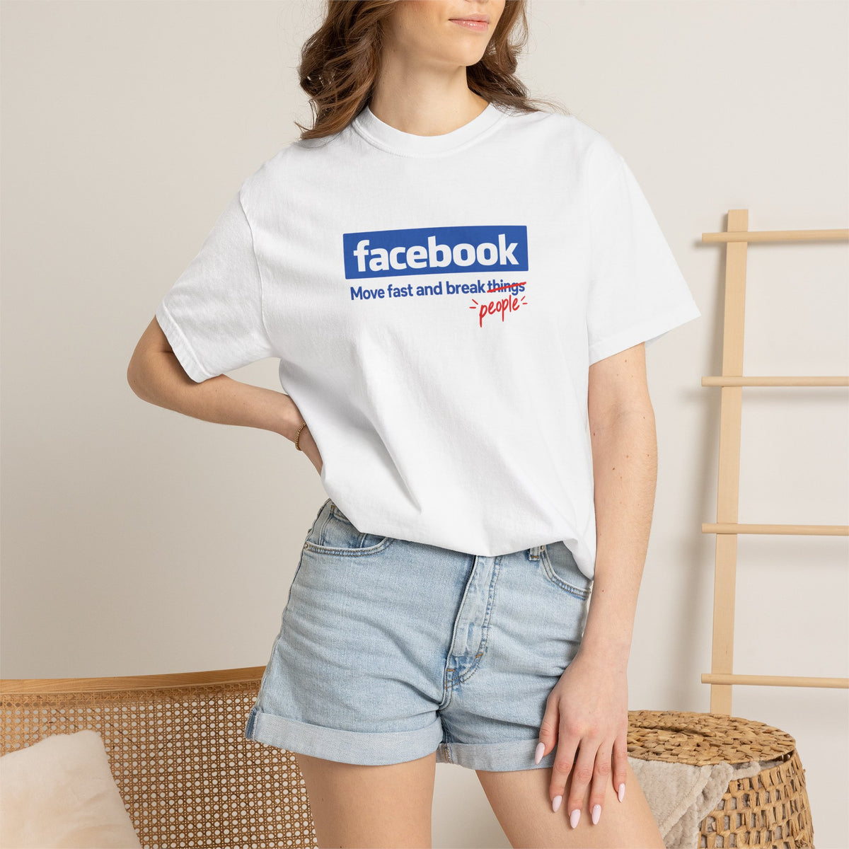 move fast, break people shirt