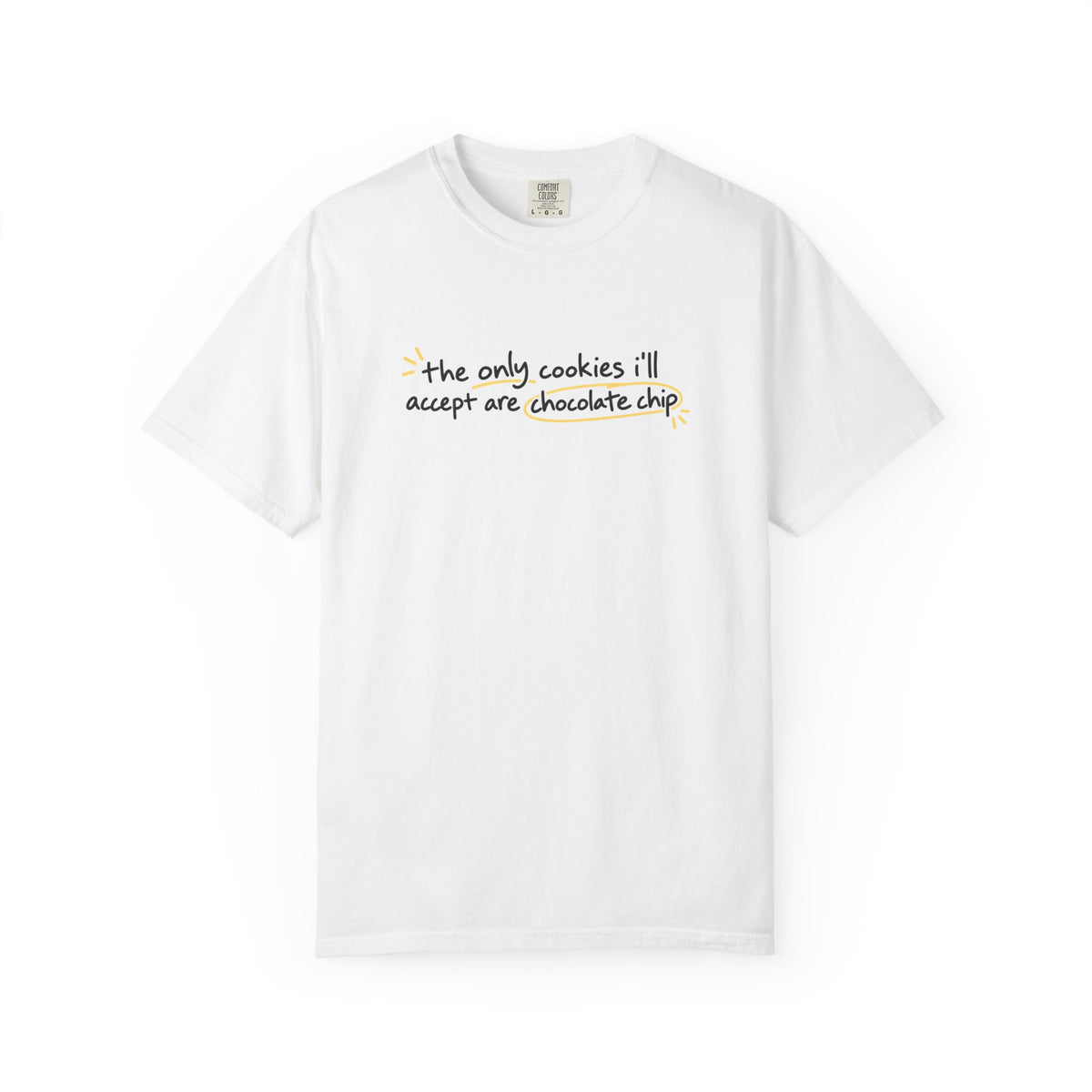 cookie acceptance shirt