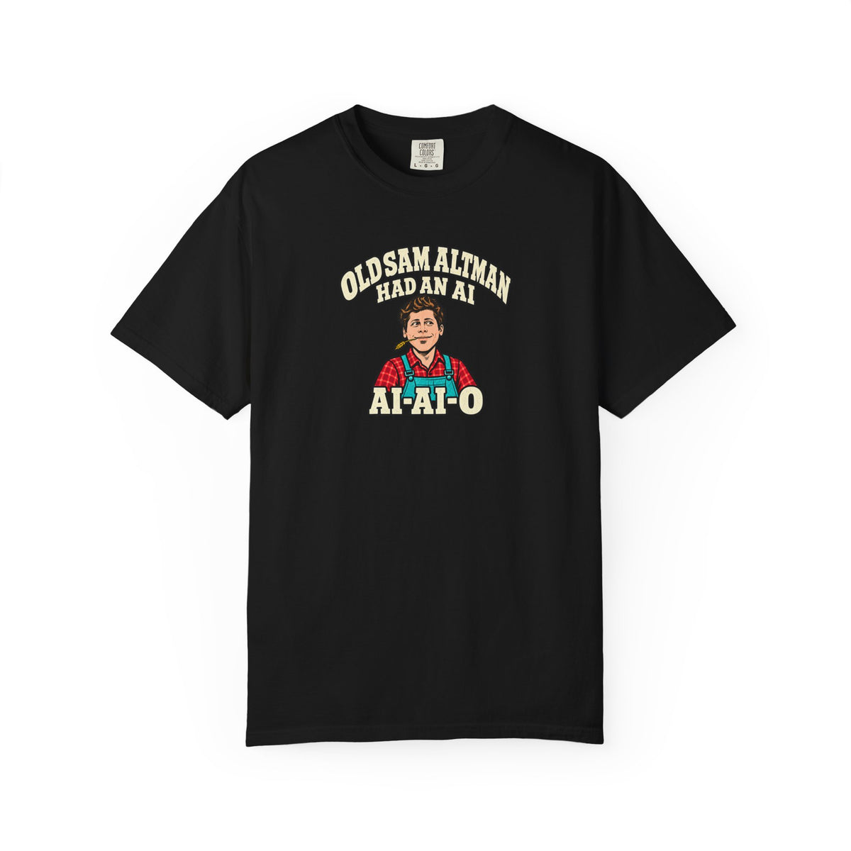 Old Sam Altman’s AI Farmyard T-Shirt