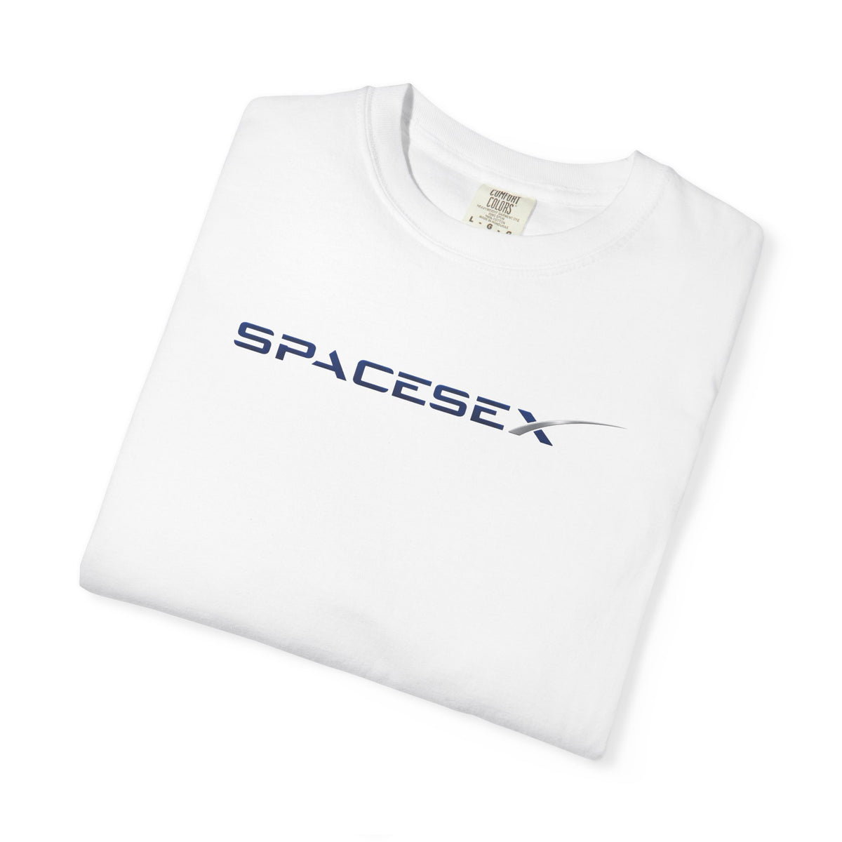 spacesex aerospace wordmark shirt