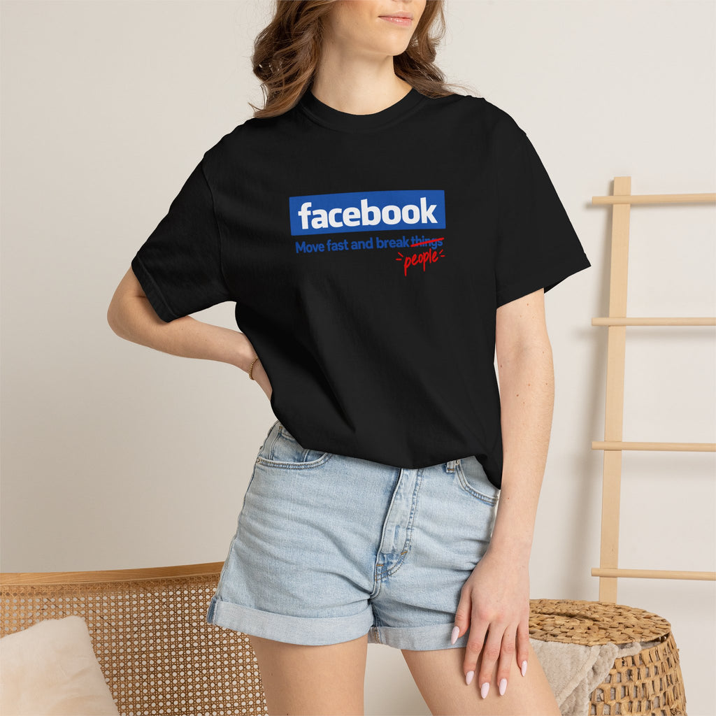 move fast, break people shirt