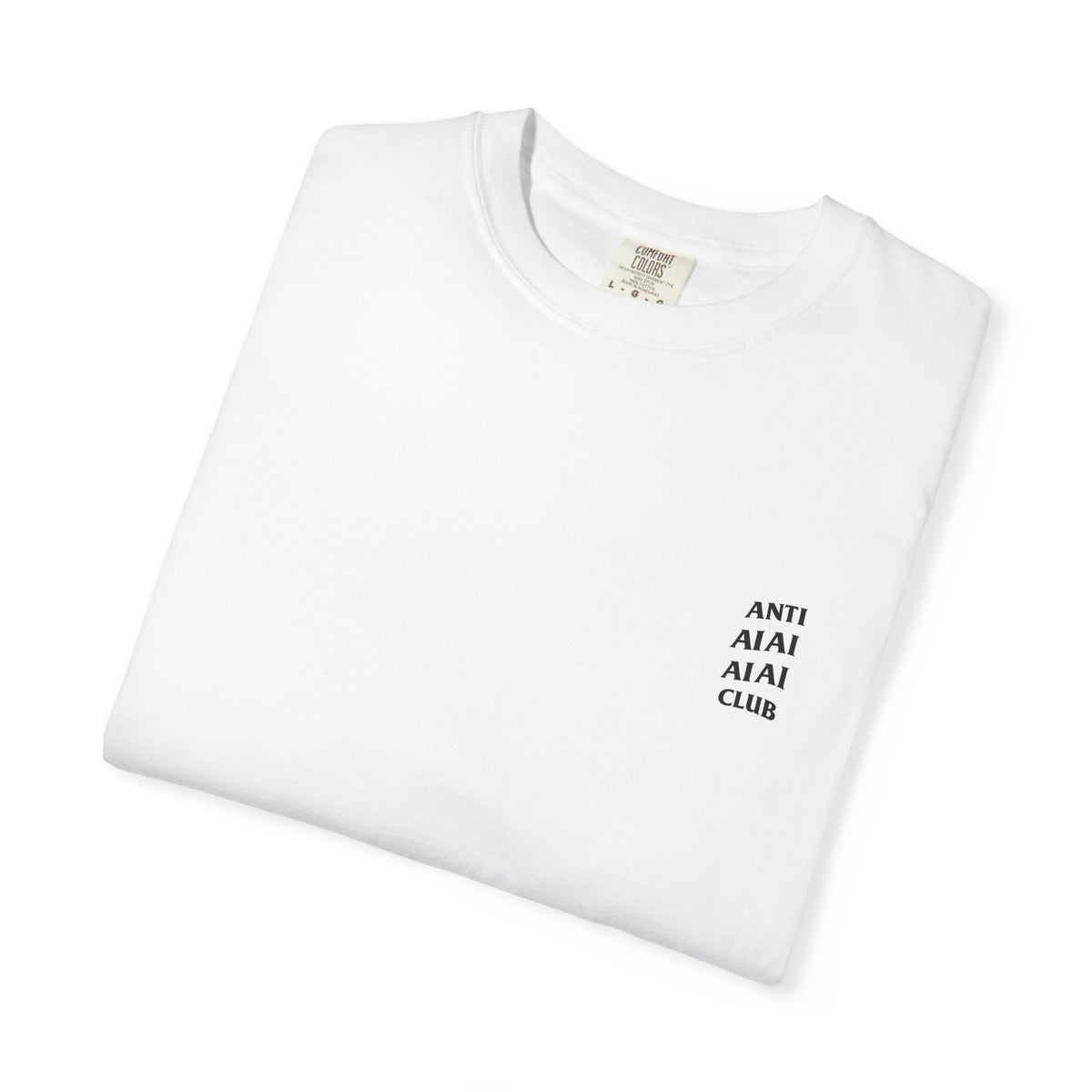 anti ai ai club shirt